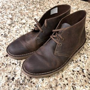Like new desert boots, worn twice